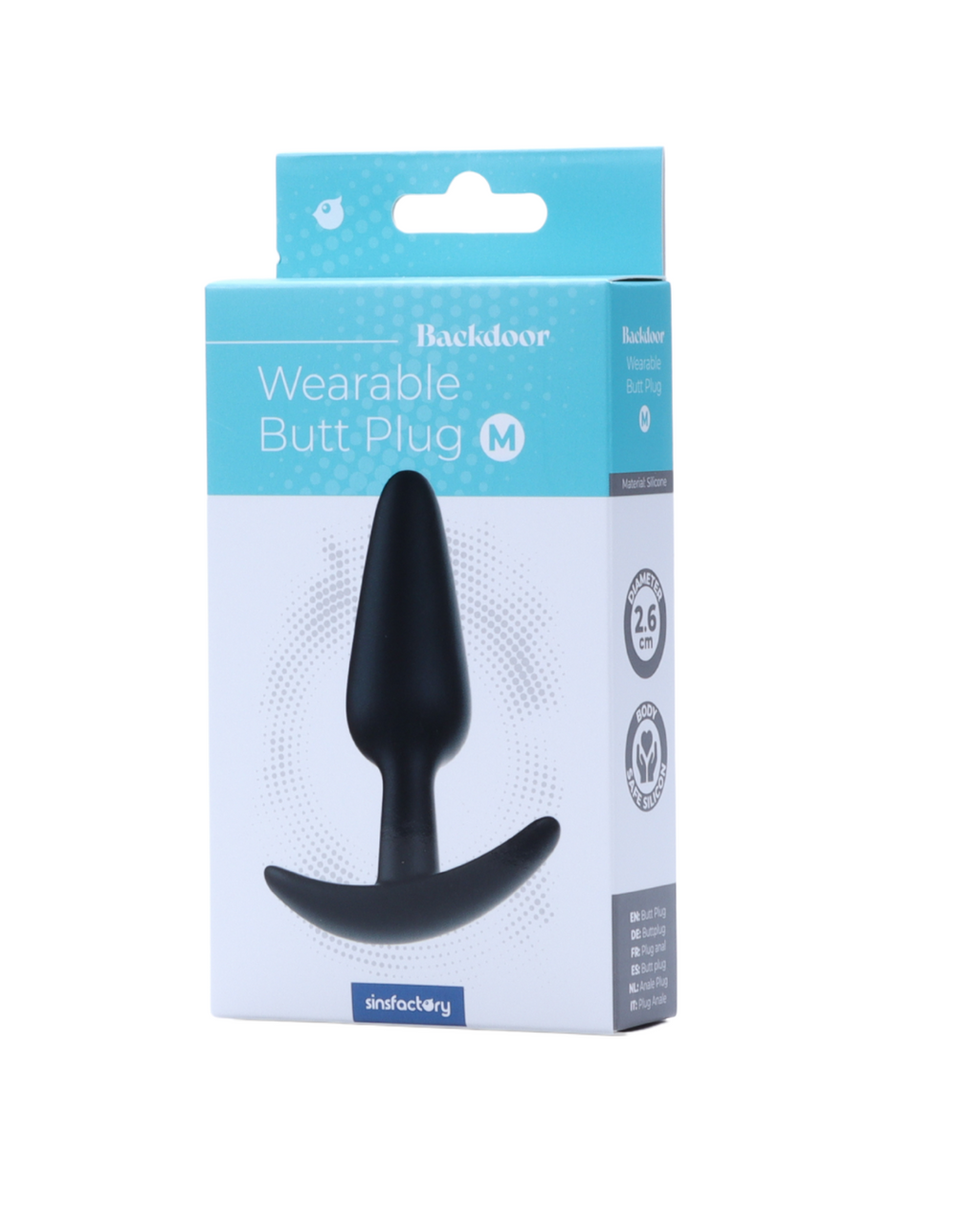 SinsFactory - Wearable Butt Plug - M