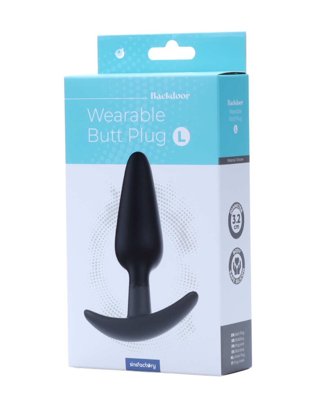 SinsFactory - Wearable Butt Plug - L