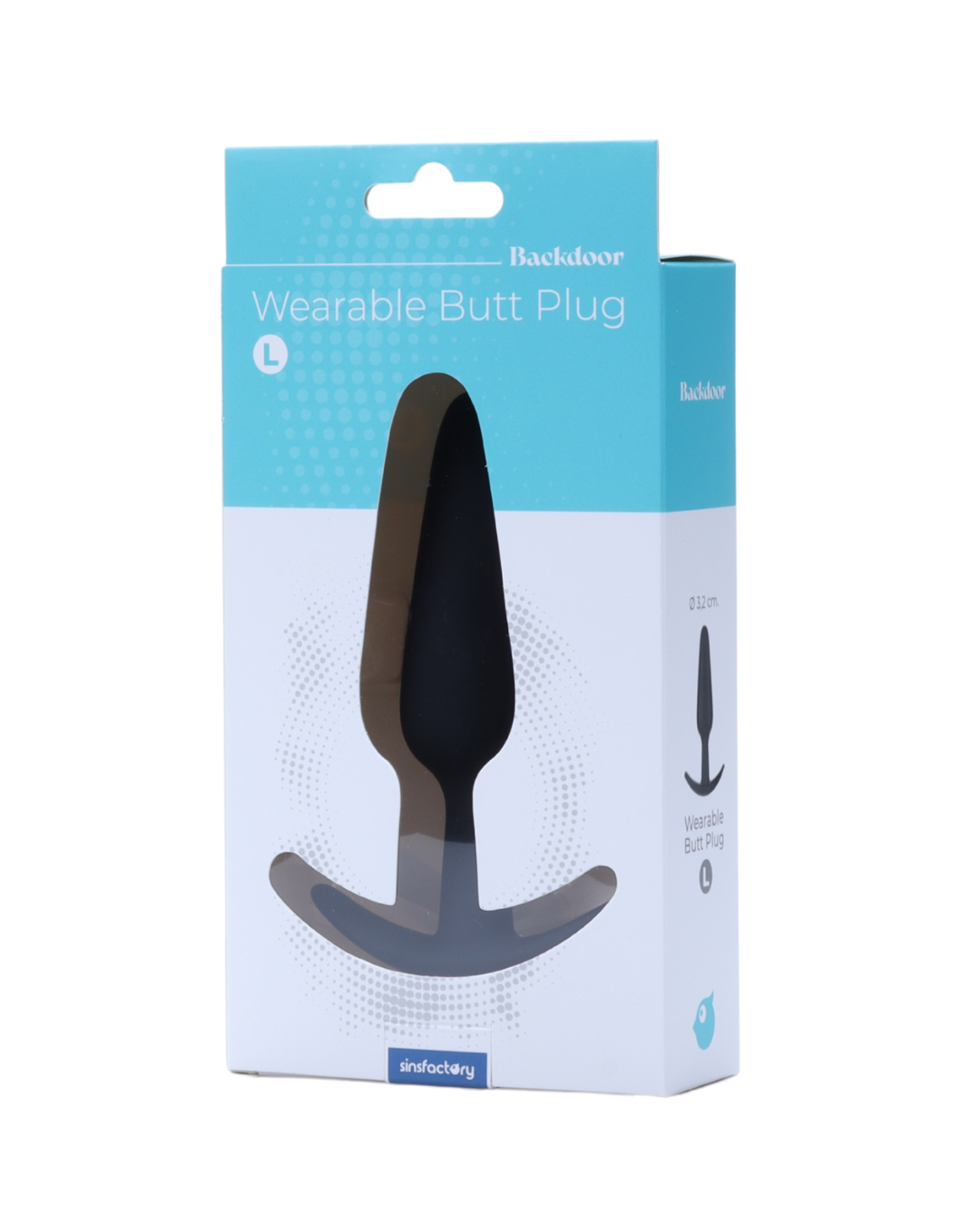 SinsFactory - Wearable Butt Plug - L