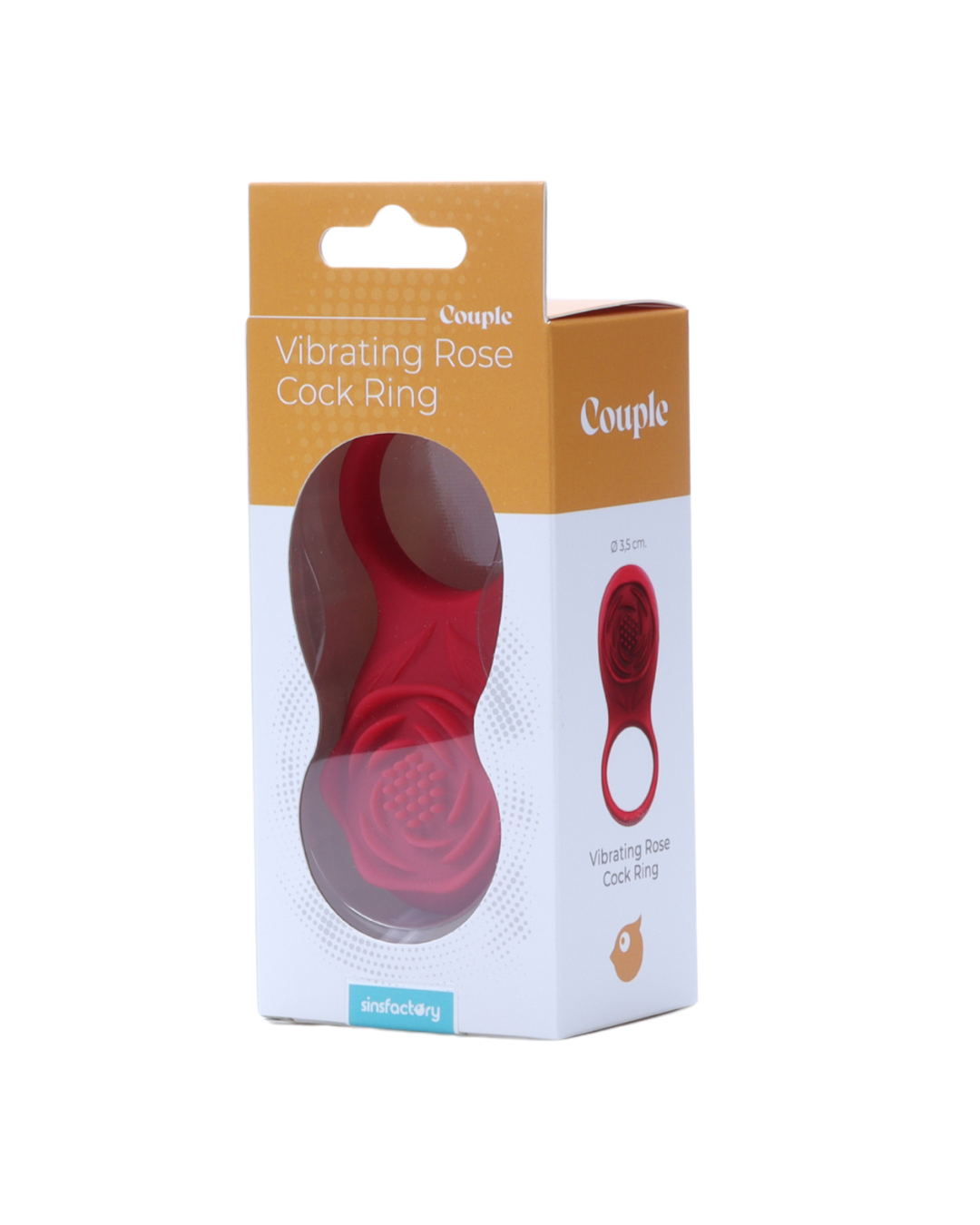 SinsFactory - Vibrating Rose Cock Ring