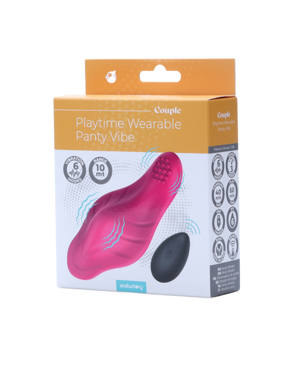 SinsFactory - Playtime Wearable Panty Vibe