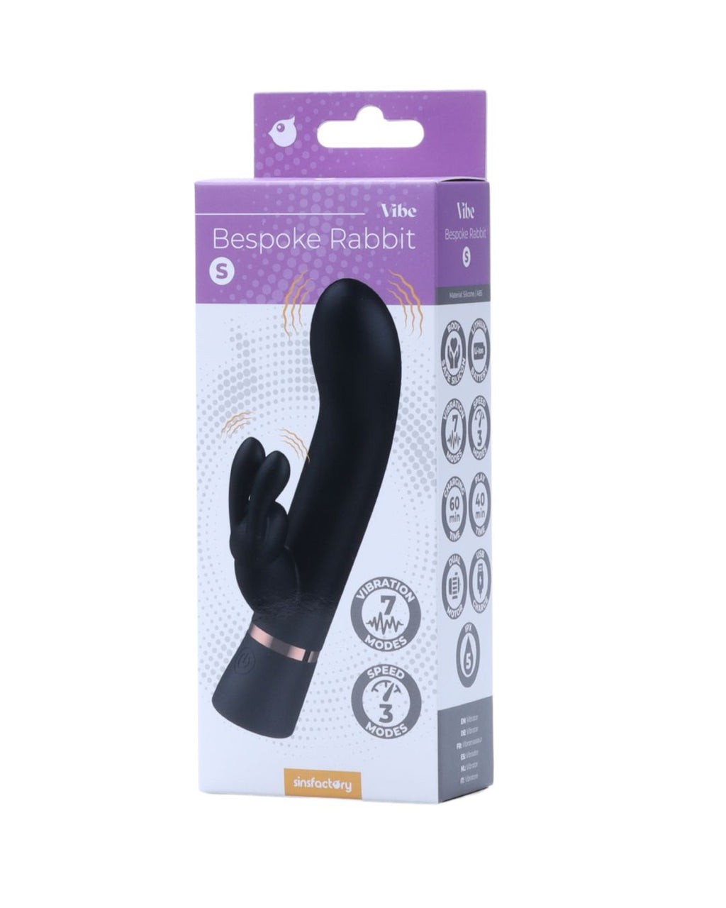 SinsFactory - Bespoke Rabbit - S - Nero