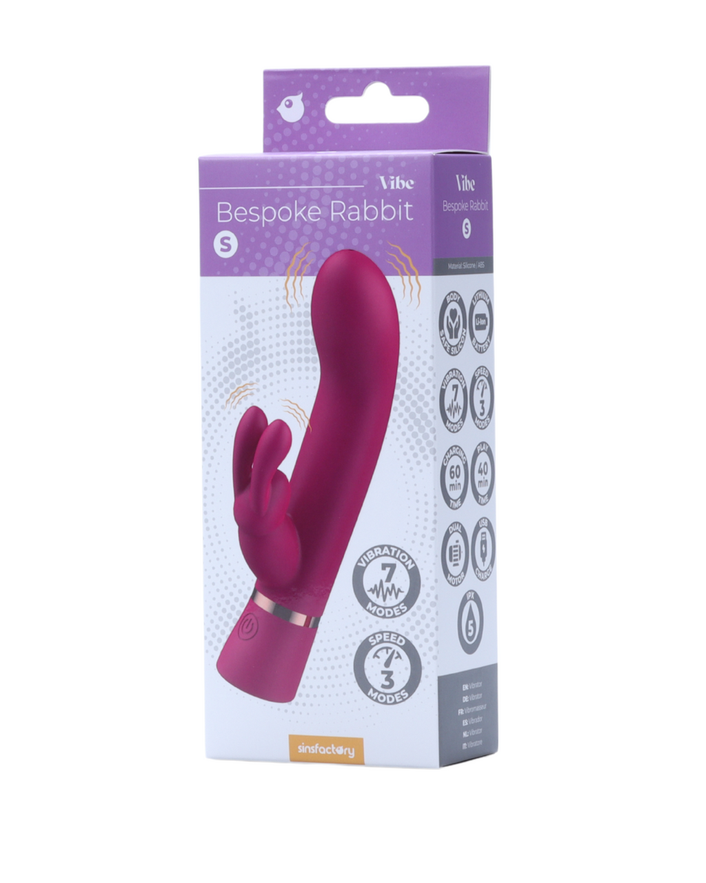 SinsFactory - Bespoke Rabbit - S - Fucsia