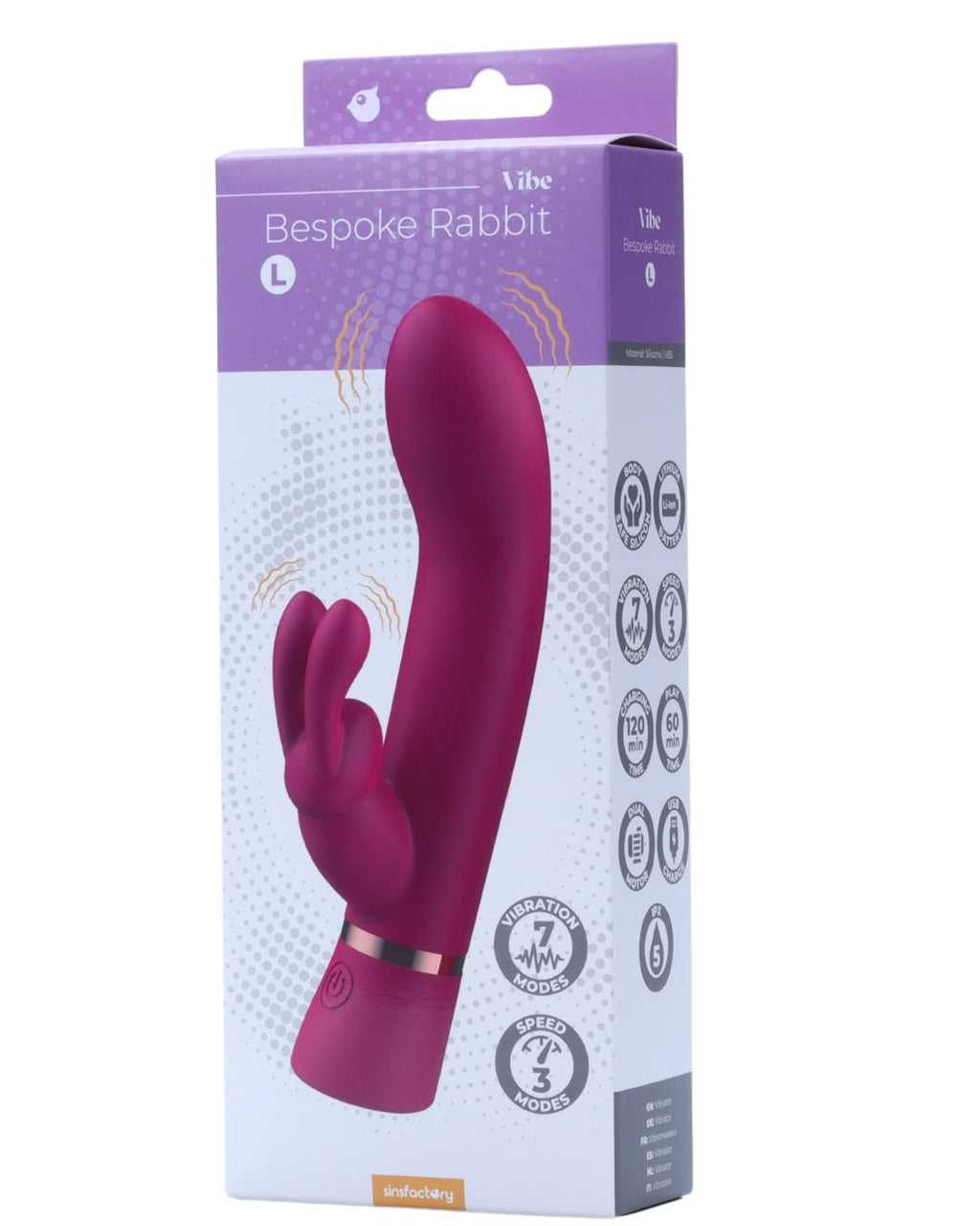 SinsFactory - Bespoke Rabbit - L - Fucsia