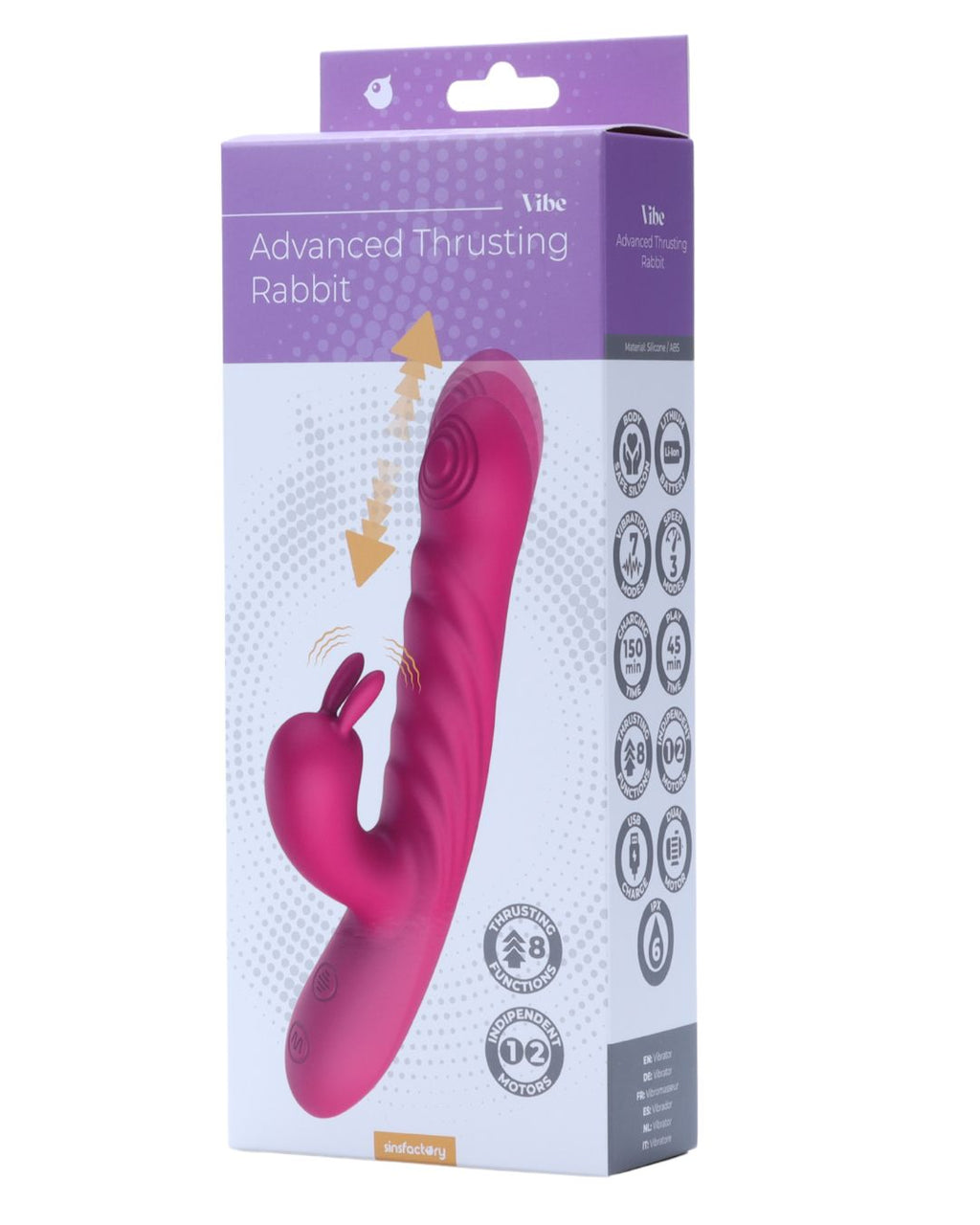 SinsFactory - Advanced Thrusting Rabbit - Fucsia