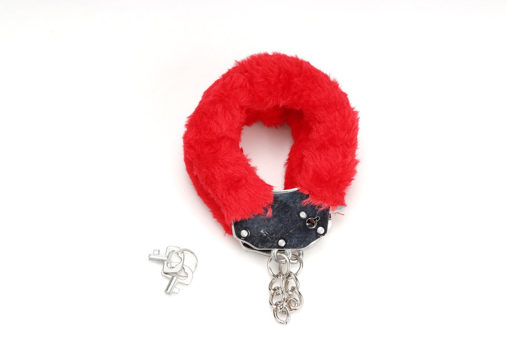 SinsFactory - Furry Fun Cuffs - Rosso