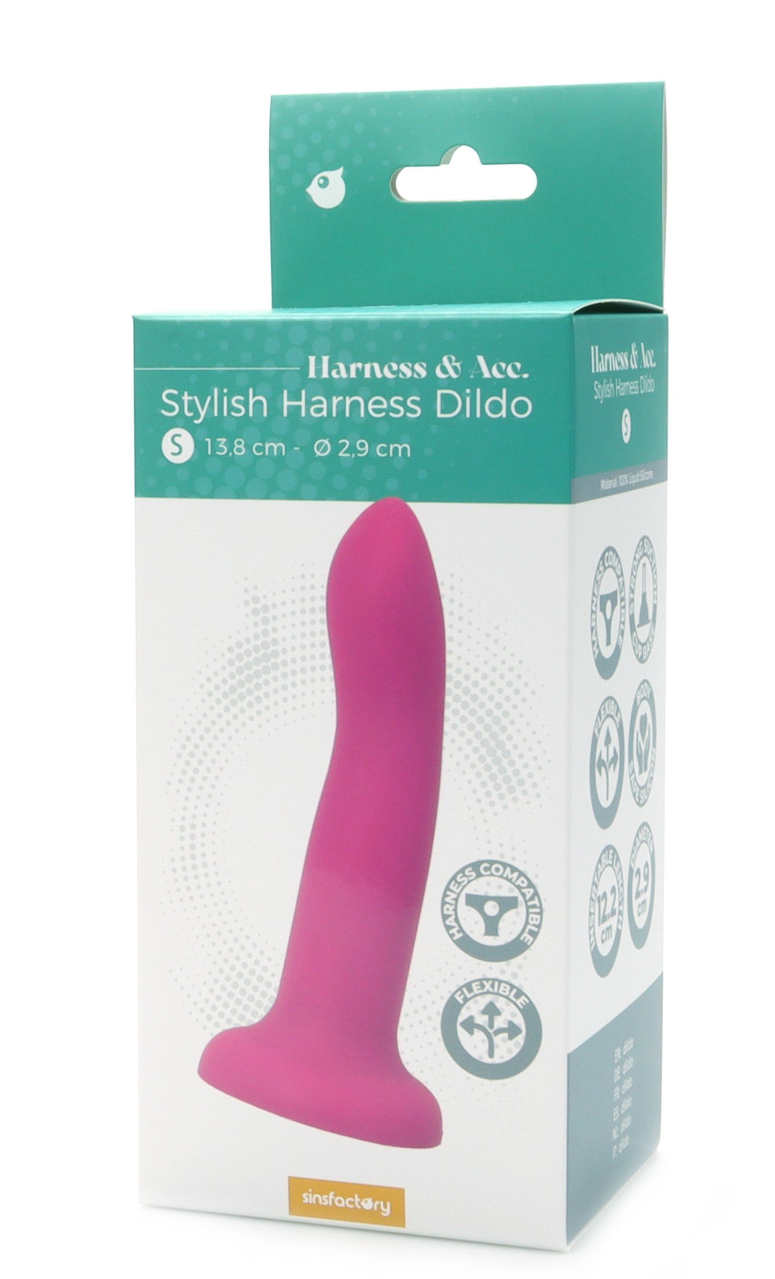 SinsFactory - Stylish Harness Dildo 13, 5 cm - S