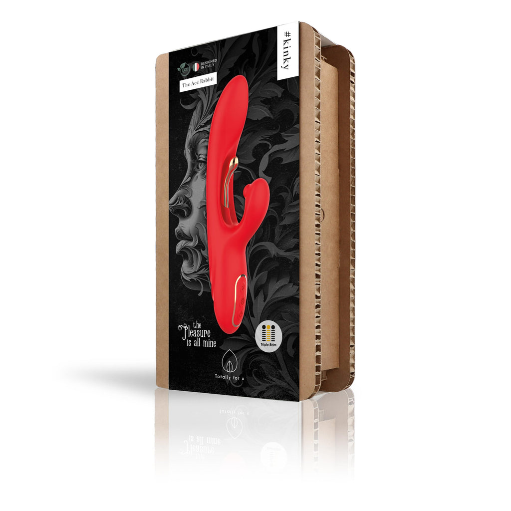 Totally For U - Kinky - Triple Stim Rabbit Vibrator - The Ace Rabbit
