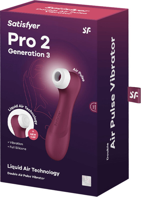Satisfyer - Pro 2 Generazione 3 - App Controlled - Bordeaux