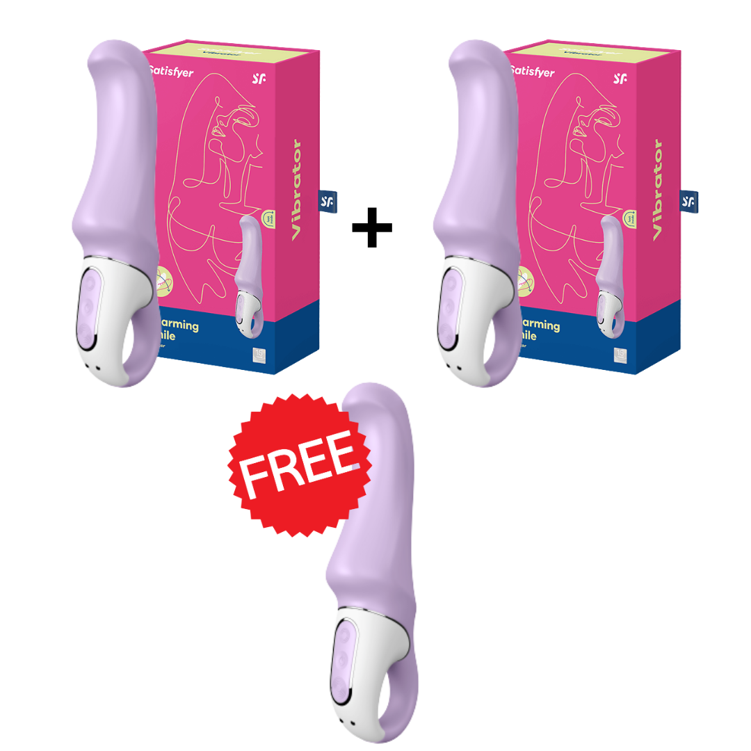 PROMO 2+1 Tester Omaggio - Satisfyer - Charming Smile - Viola