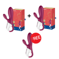 PROMO 2+1 Tester Omaggio - Satisfyer - Hot Bunny - App Controlled - Bordeaux