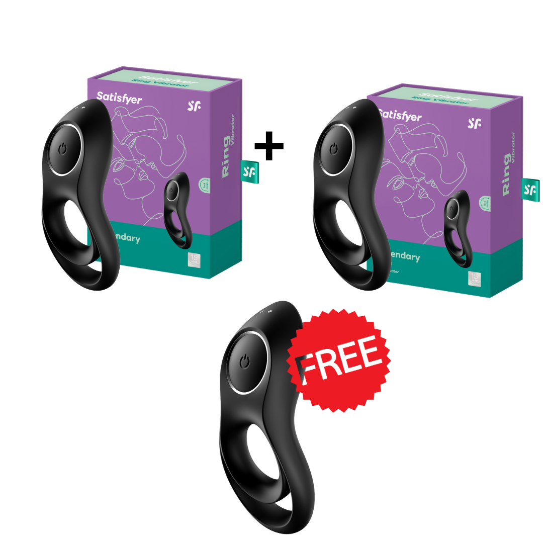PROMO 2+1 Tester Omaggio - Satisfyer - Legendary Duo - Nero