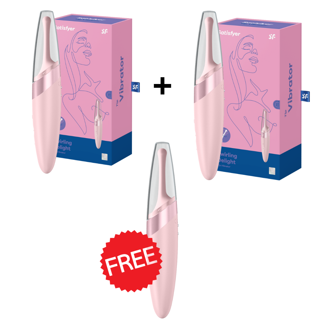 PROMO 2+1 Tester Omaggio - Satisfyer - Twirling Delight - Rosa