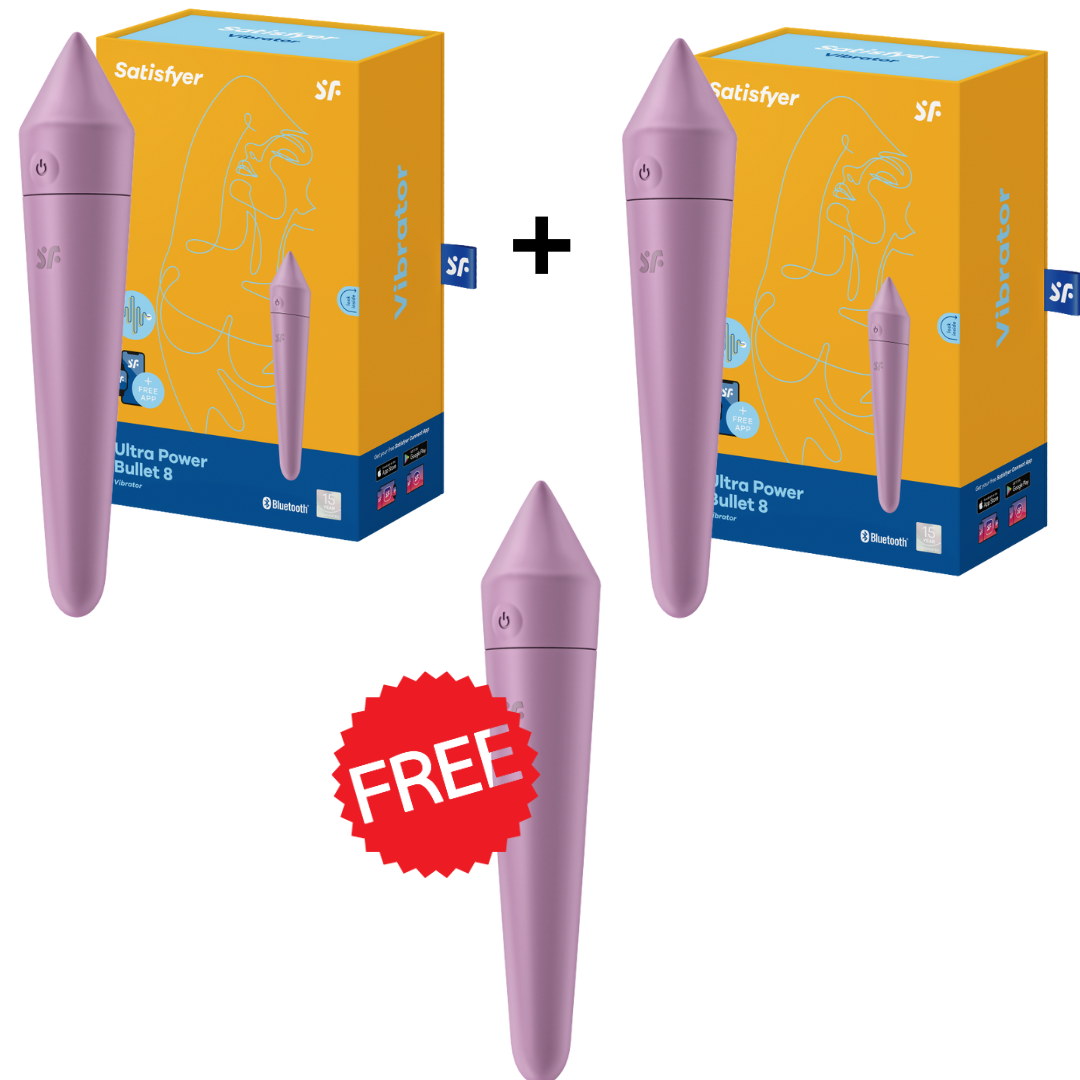 PROMO 2+1 Tester Omaggio - Satisfyer - Ultra Power Bullet 8 - Viola