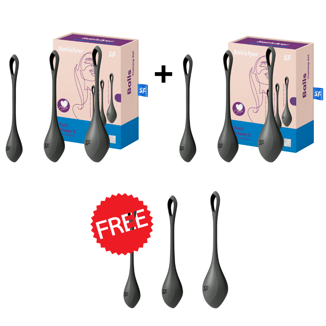 PROMO 2+1 Tester Omaggio - Satisfyer - Yoni Power 2 - Nero
