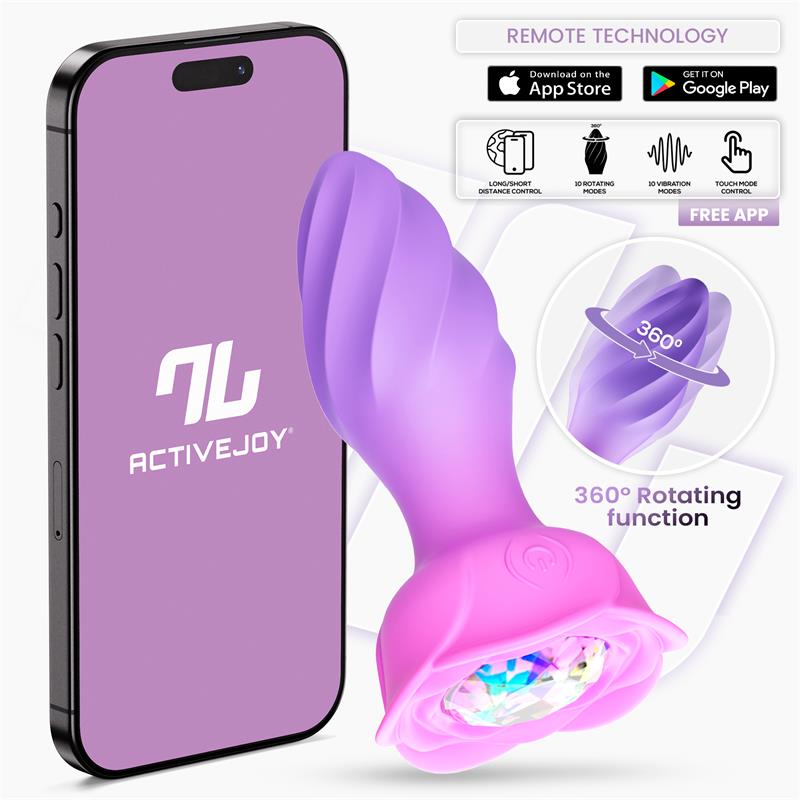 Into You - Moxy - Plug Anale Vibrante e Rotante 360° + APP