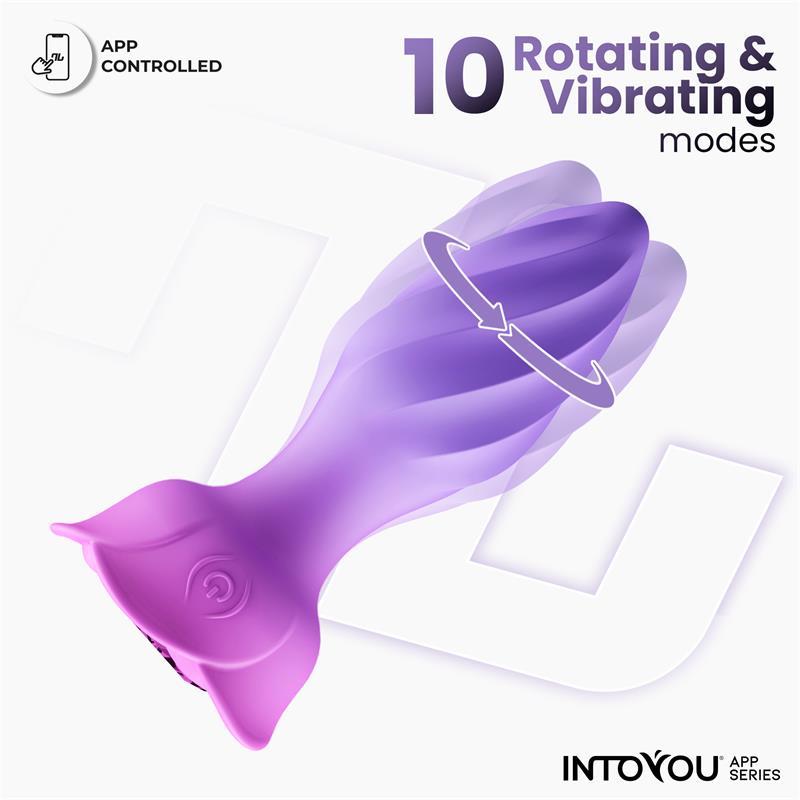 Into You - Moxy - Plug Anale Vibrante e Rotante 360° + APP