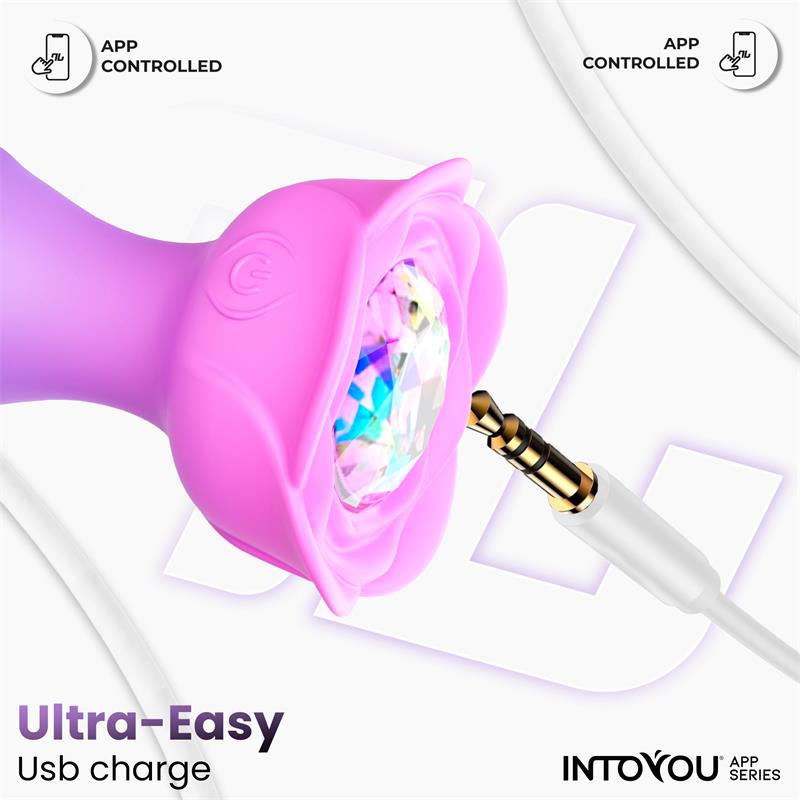 Into You - Moxy - Plug Anale Vibrante e Rotante 360° + APP