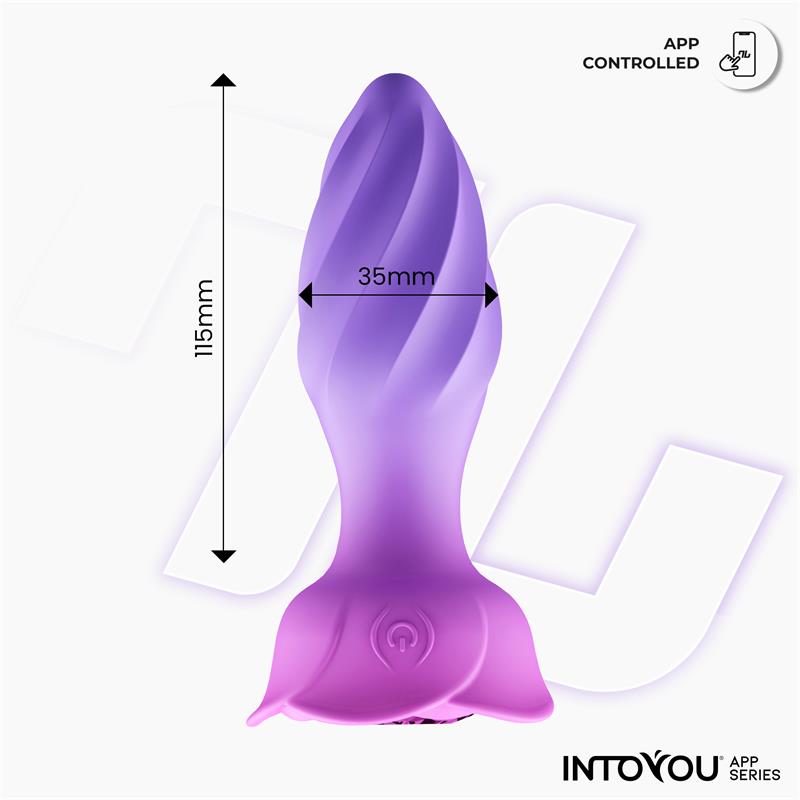 Into You - Moxy - Plug Anale Vibrante e Rotante 360° + APP