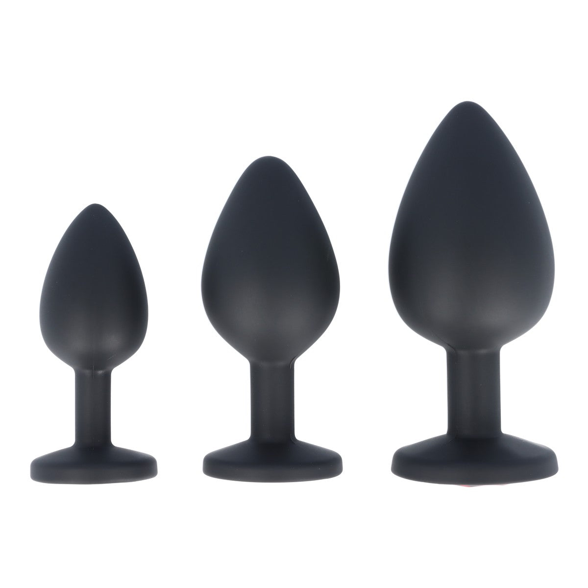 SET SPINA X3 E13 SILICONE NERO-RUBINO