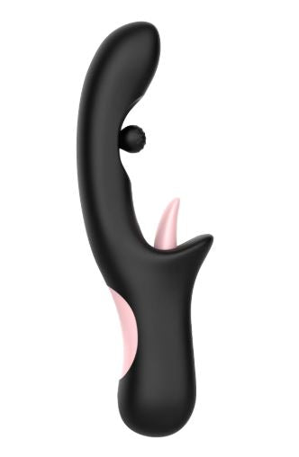 SinsFactory Selection - 3 in 1 Tongue Licking Rotating Vibrator - Georgia