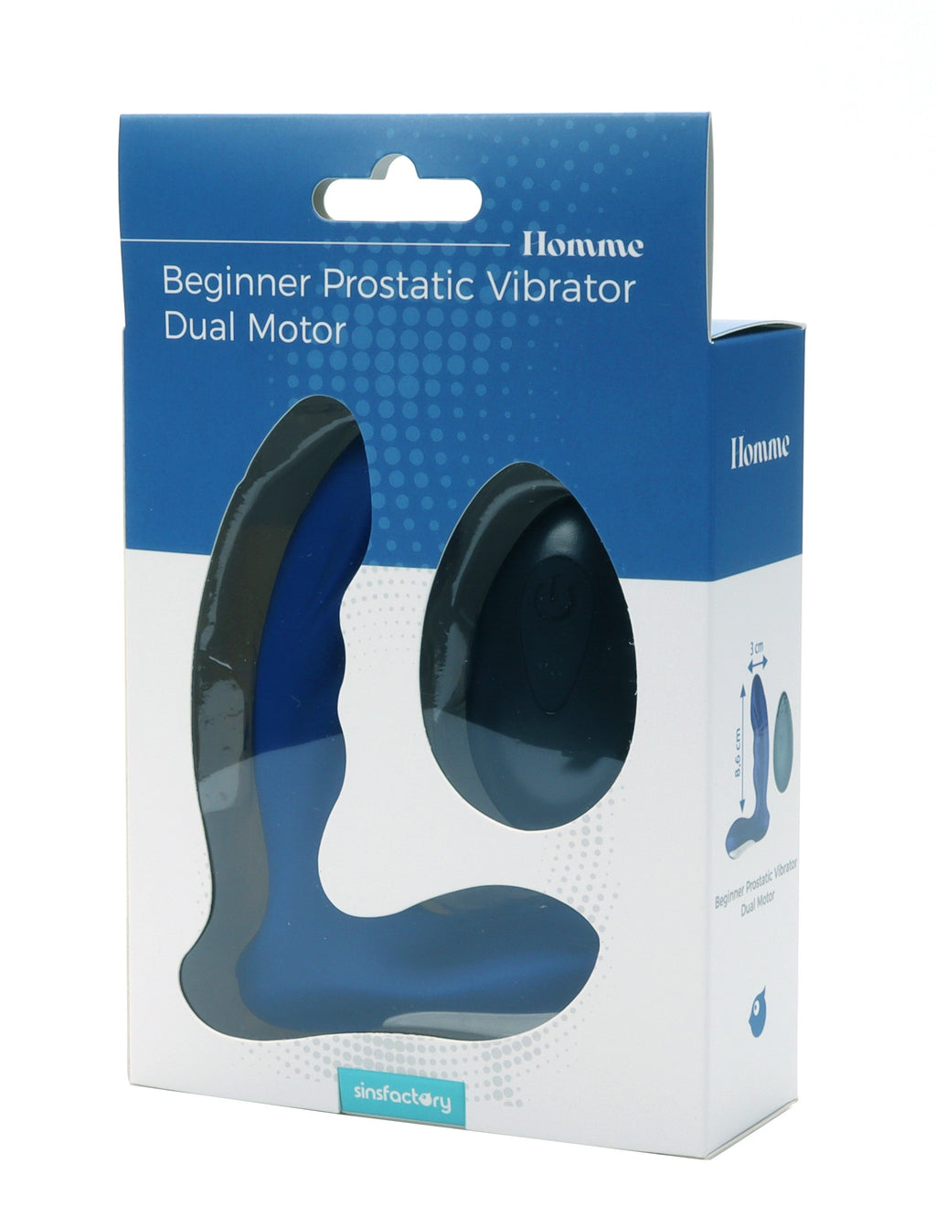 SinsFactory - Beginner Prostatic Vibrator - Dual Motor