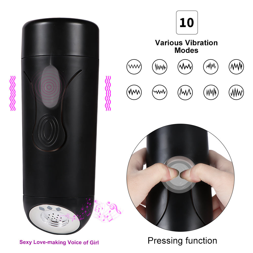 Xise - Masturbatore Vagina Vibrante con Voce Sensuale