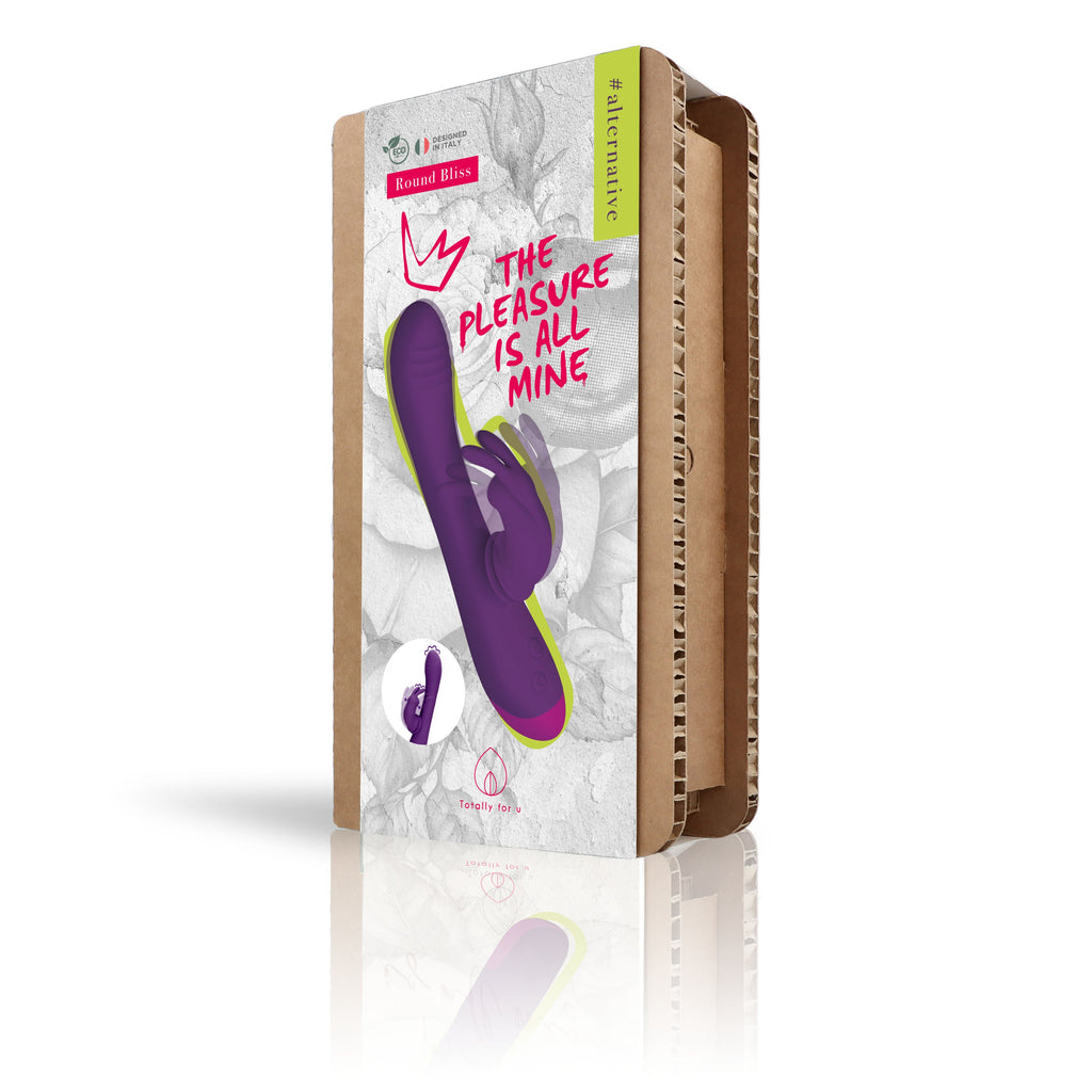 Totally for u - Alternative - Vibratore Rabbit Rotante - Round Bliss