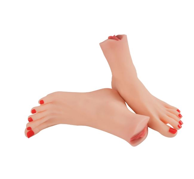 VSC Novelty - Masturbatore Fetish Piedi - 2 Pezzi