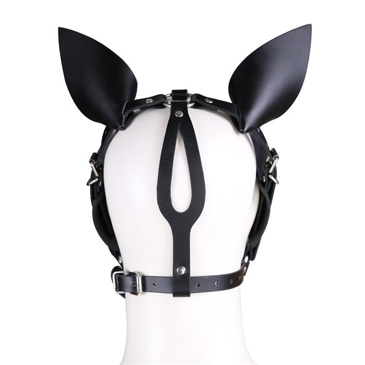 VSC Novelty - Maschera Fetish da Cavallo con Gag