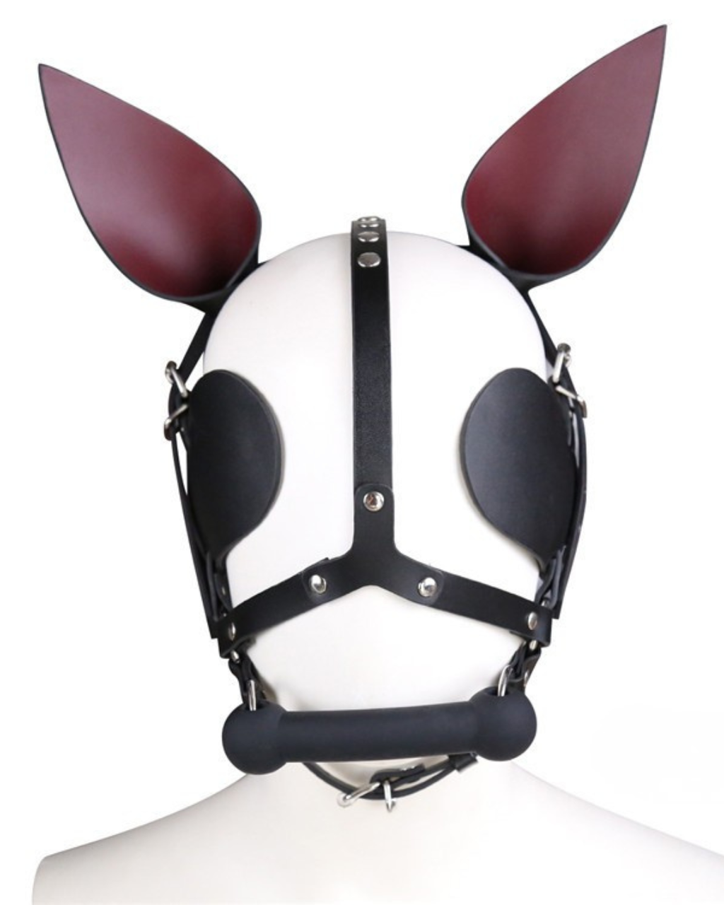 VSC Novelty - Maschera Fetish da Cavallo con Gag
