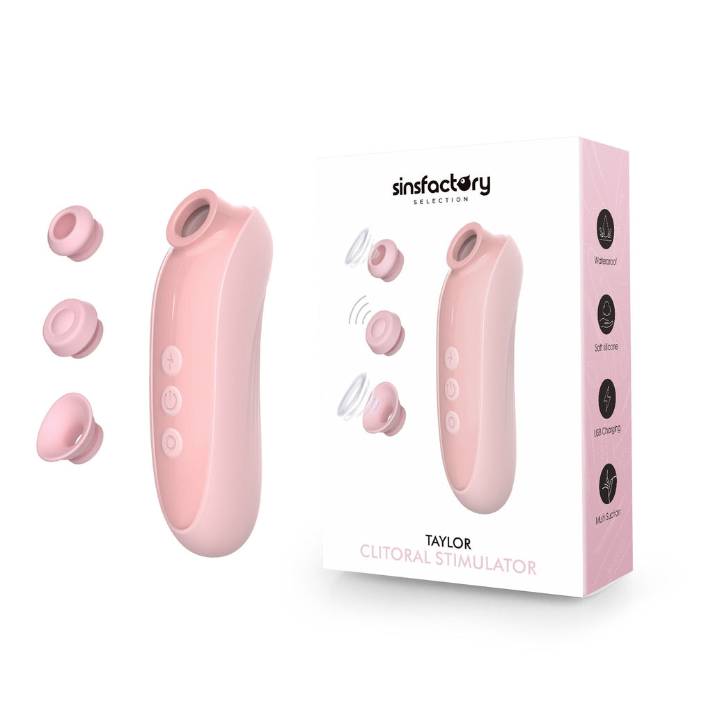 SinsFactory Selection - Succhia Clitoride con Ricambi - Taylor - Rosa