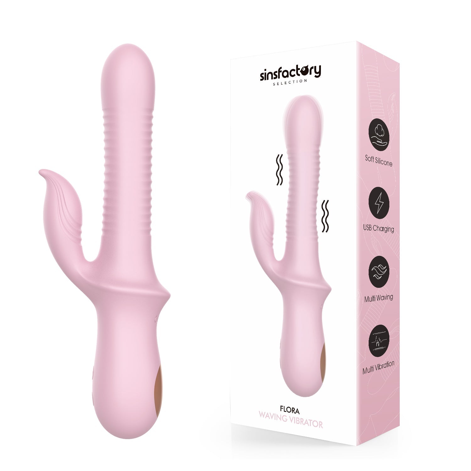 SinsFactory Selection - Vibratore Rabbit Wave - Flora