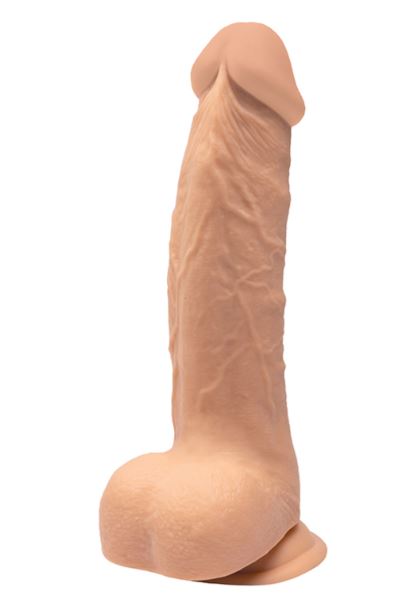 Fantasy Toys - Dildo Vibrante e Leggermente Rotante - 22 cm