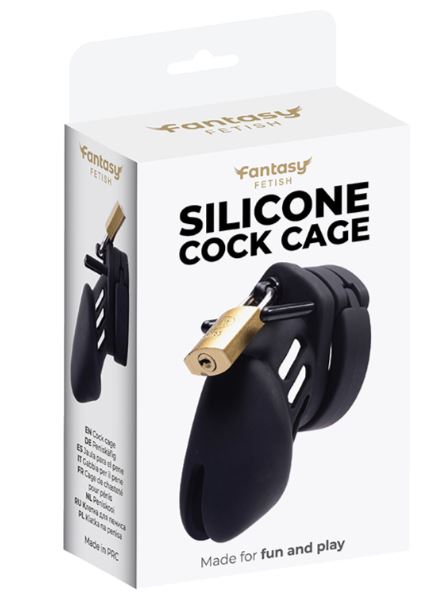 Fantasy Toys - Cintura di Castità in Silicone - Nero