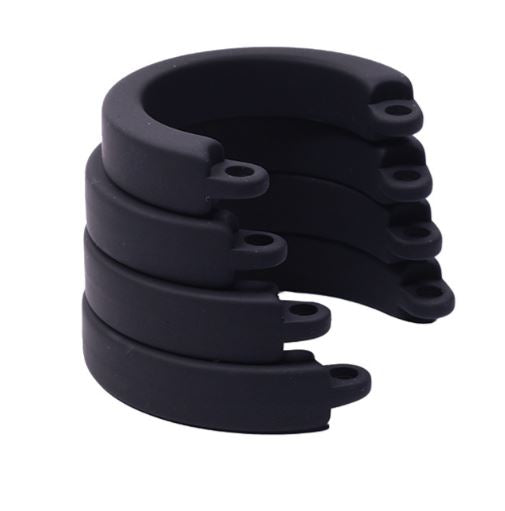 Fantasy Toys - Cintura di Castità in Silicone - Nero