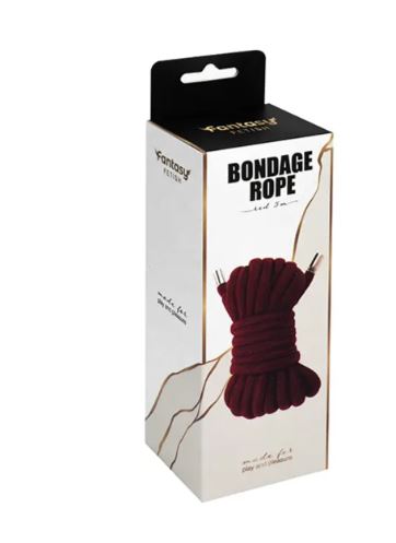 Fantasy Fetish - Corda Bondage 5 metri - Rosso