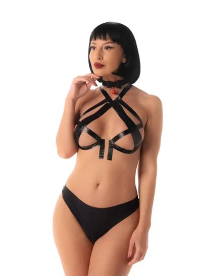 Fantasy Fetish - Collare con Fiocco e Campanellino