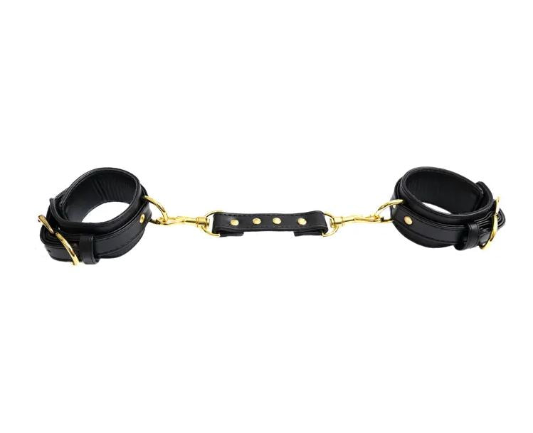 Fantasy Fetish - Manette Luxury Nere con Dettaglio Oro