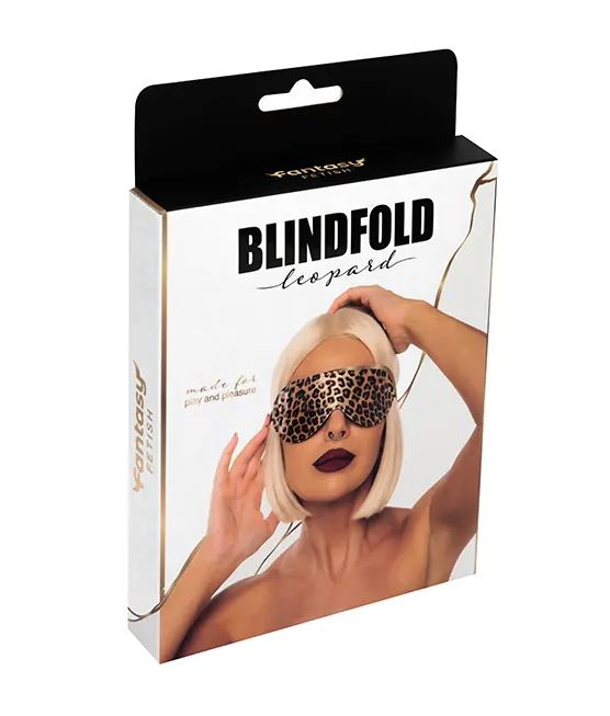 Fantasy Fetish - Maschera per Occhi Leopardata