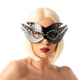 Fantasy Fetish - Maschera per Occhi Sexy in Pelle con Borchie