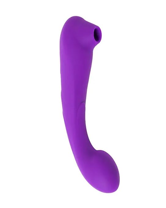 Fantasy Toys - Vibratore Doppio - Punto G e Succhia Clitoride - Astraeus