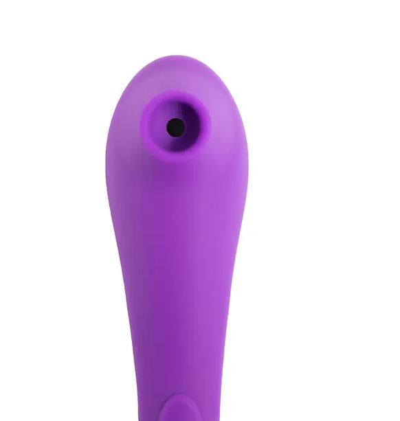 Fantasy Toys - Vibratore Doppio - Punto G e Succhia Clitoride - Astraeus