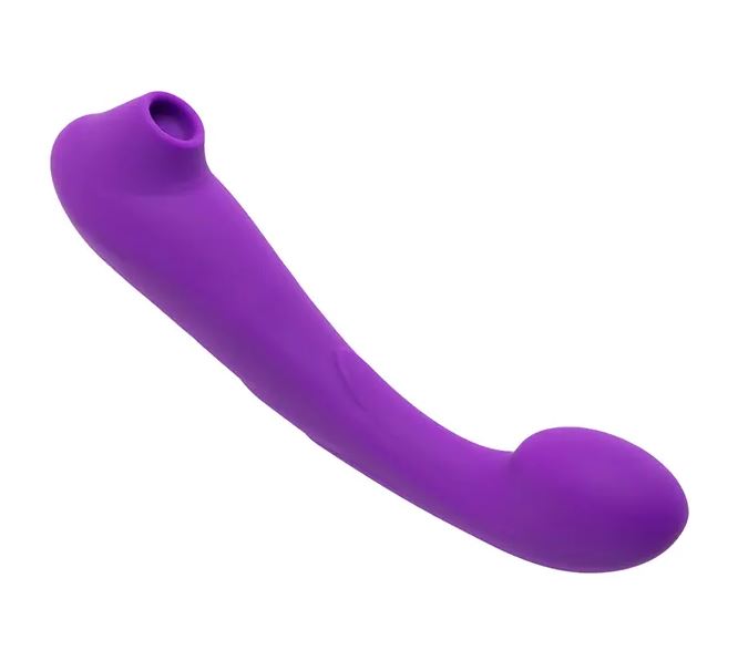 Fantasy Toys - Vibratore Doppio - Punto G e Succhia Clitoride - Astraeus