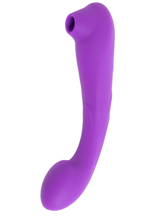 Fantasy Toys - Vibratore Doppio - Punto G e Succhia Clitoride - Astraeus