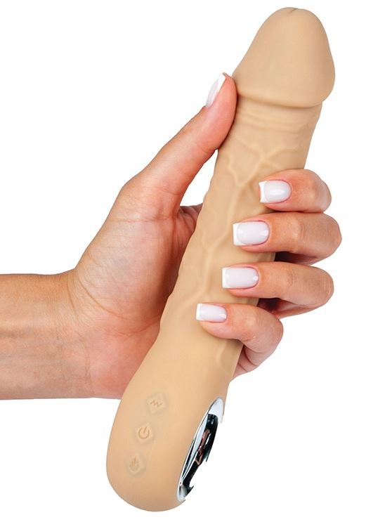 Fantasy Toys - Vibratore Punto G Realistico Riscaldabile - Color Carne - Prometheus