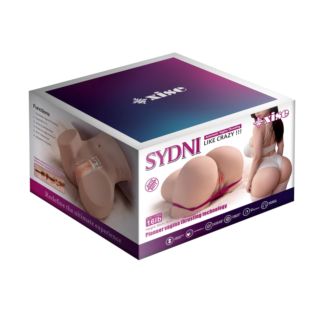 Xise - Sydni - Torso con Funzione Vibrante e Thrusting