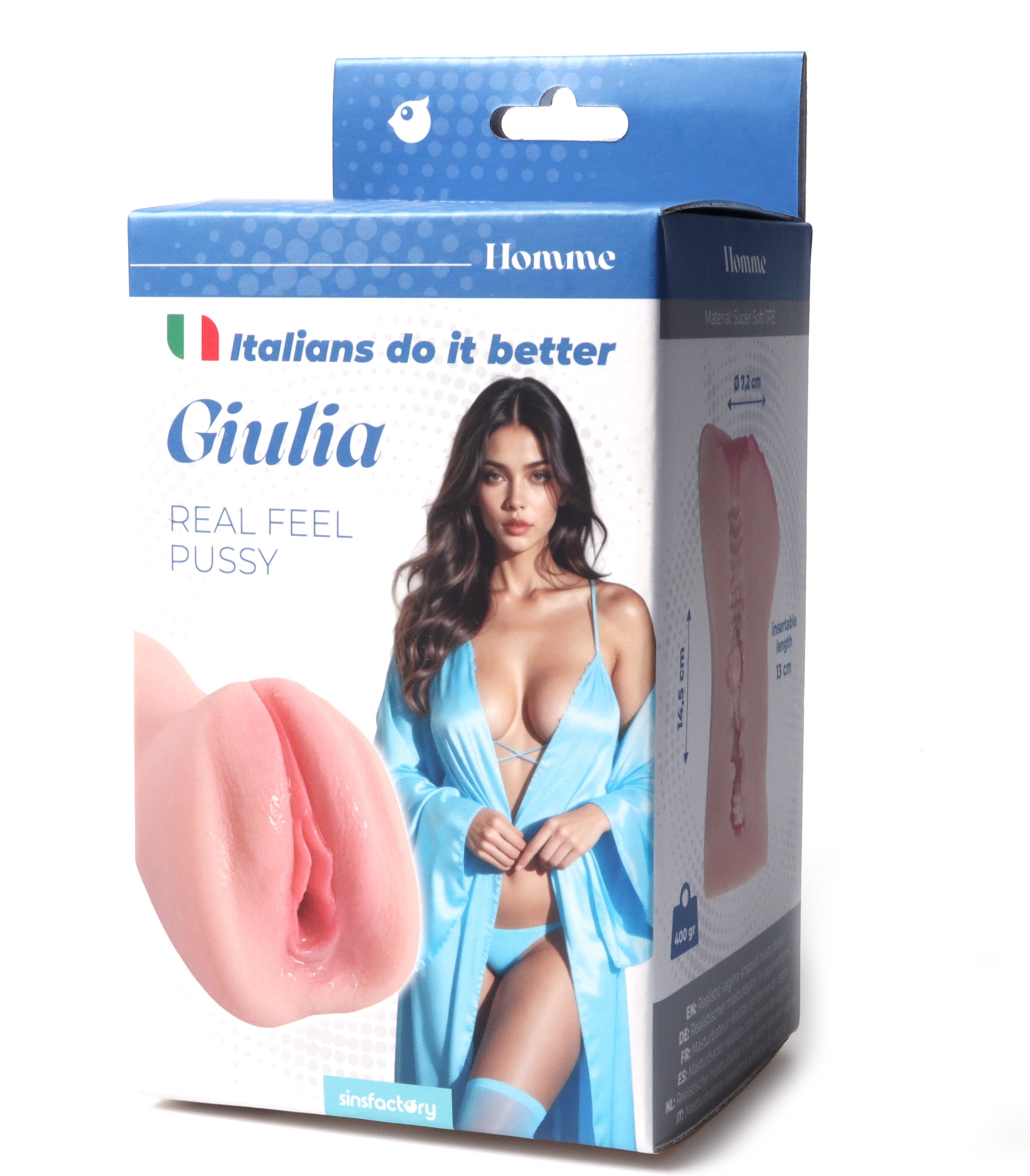 SinsFactory - Italians Do It Better - Real Feel Pussy - Giulia
