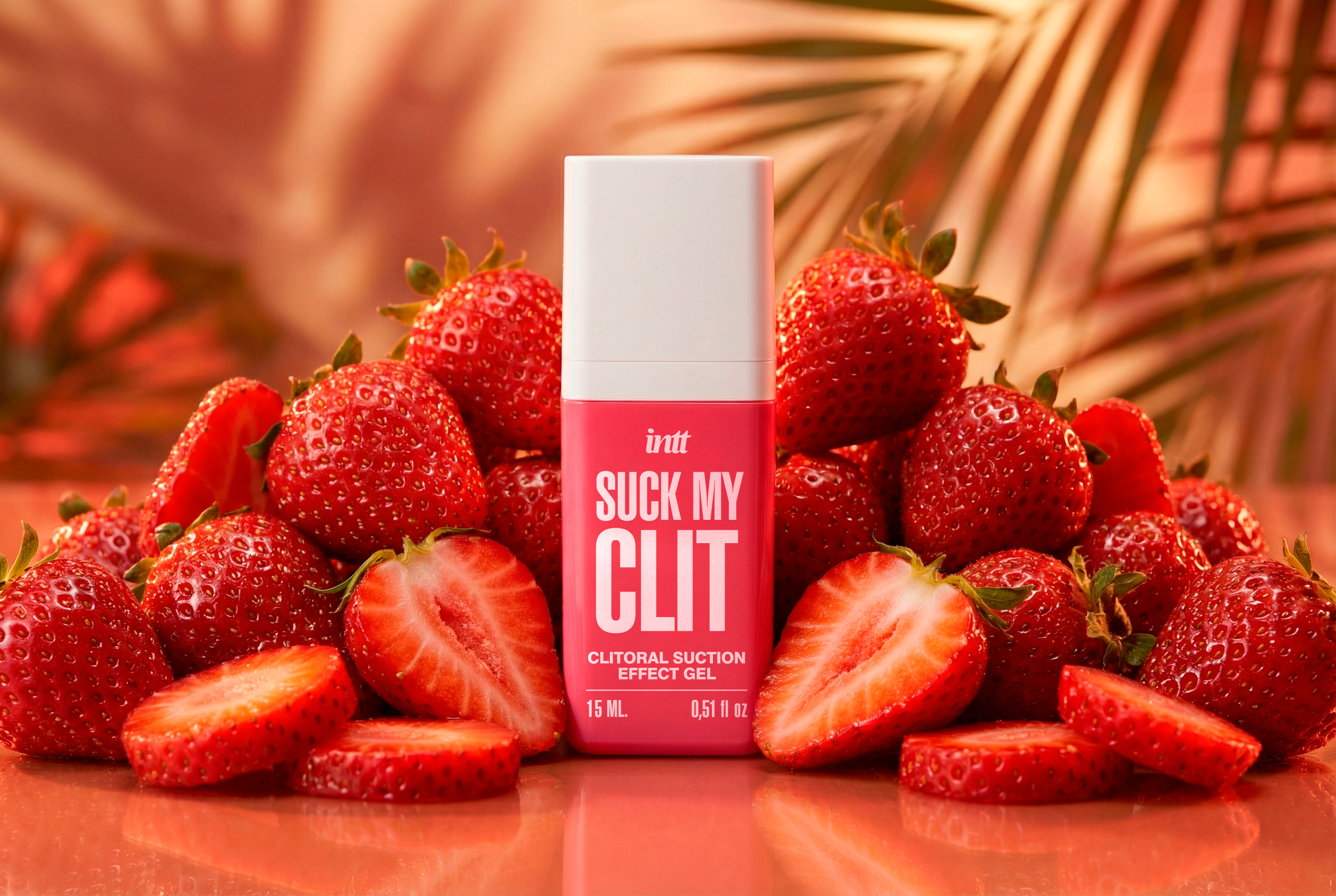 Intt - Gel Clitorideo Kissable Effetto Suzione - Fragola