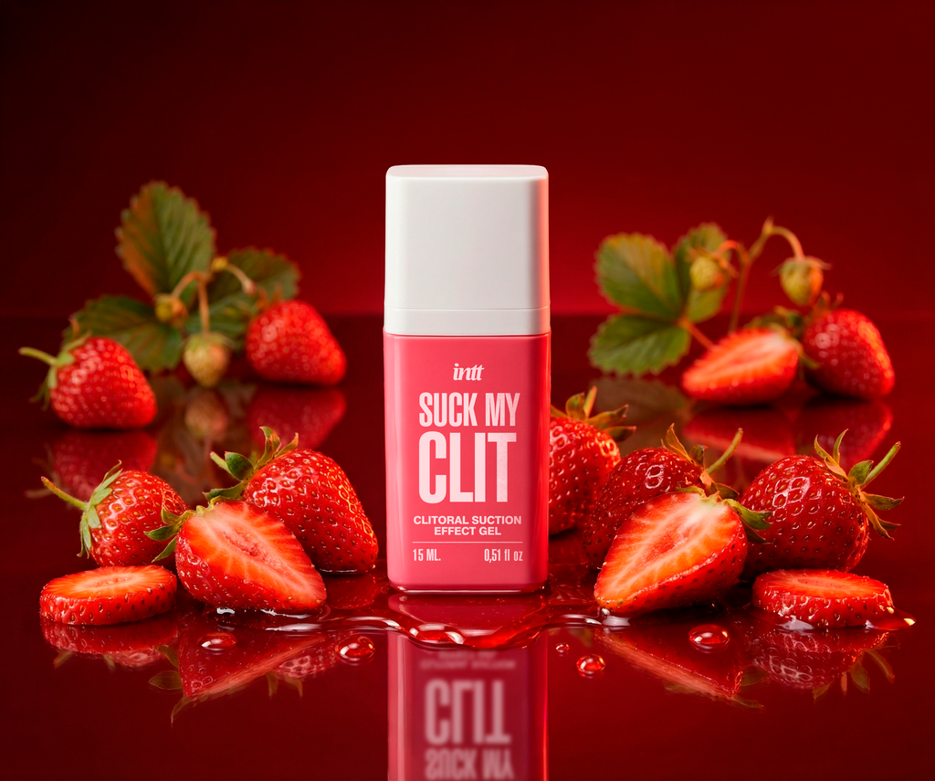 Intt - Gel Clitorideo Kissable Effetto Suzione - Fragola
